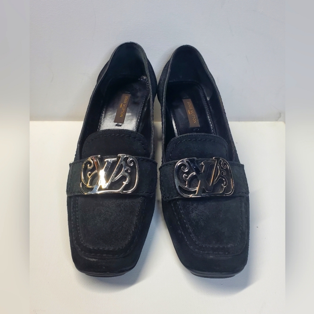 LV Juliet Loafer heel women's shoes